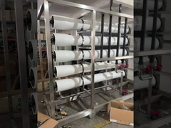 50-1000 م 3 / يوم نظام RO المياه المالحة نسبة رفض الملح 98٪