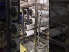 نظام MR-BWRO-25TH RO مع التحكم في PLC 50-100KW / H