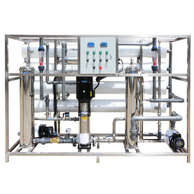 سعر جيد نظام MR-BWRO-25TH RO مع التحكم في PLC 50-100KW / H الانترنت