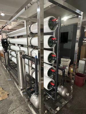 سعر جيد 150-300 Psi ضغط RO نظام المياه المالحة مع سيمانس S7 التحكم في اللوحة الانترنت