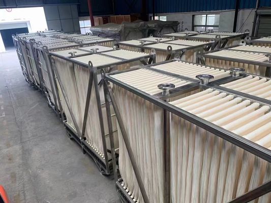 سعر جيد 25m2 PVDF وحدات غشاء الألياف المجوفة لمعالجة مياه الصرف الصحي الانترنت