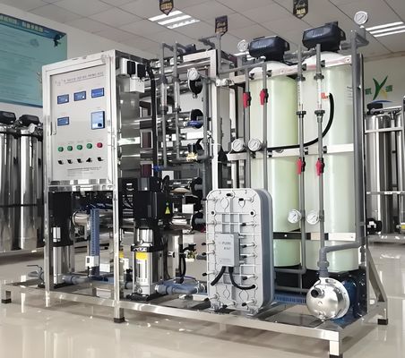 سعر جيد سيمنز S7 PLC RO EDI نظام معالجة المياه مع Filmtec / Toray Membrane الانترنت