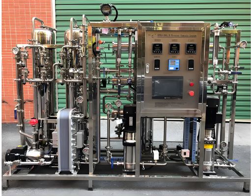 سعر جيد 2m3/Hr السعة نظام المياه المطهرة EDI مع سيمانس S7 PLC الانترنت