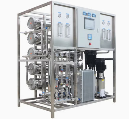 سعر جيد نظام EDI متقدم لمعالجة المياه مع مضخات Grundfos / CNP والتحكم الكهربائي PLC Siemens S7 الانترنت