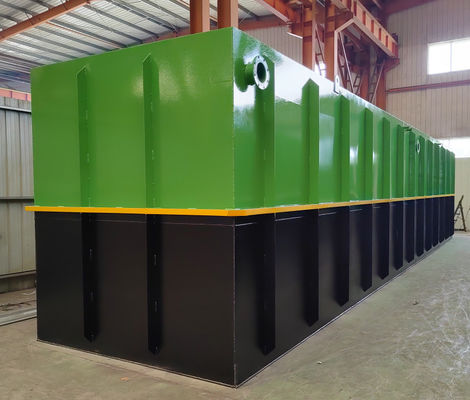 سعر جيد مصنع معالجة مياه الصرف الصحي الأسود / الرمادي AAO MBR 5-20KW الانترنت