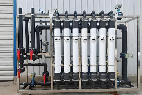 سعر جيد نظام غشاء SS304 / PVC للتصفية العالية مع إزالة الفيروسات بنسبة 99.99٪ الانترنت