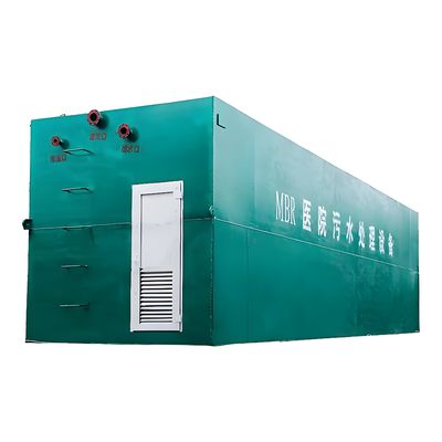 سعر جيد محطة التخلص من مياه الصرف الصحي المتنقلة AAO Membrane Bio Reactor للفنادق الانترنت