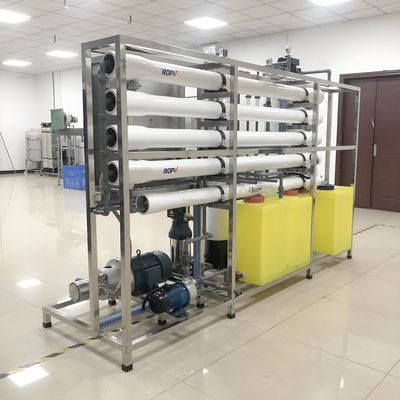 سعر جيد نظام تصفية مياه البحر الصناعي من الفولاذ المزدوج 2205 مع نظام التحكم الآلي Siemens S7 الانترنت